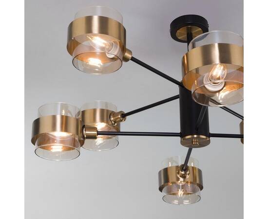 Потолочная люстра Eurosvet Arcada 70127/8 черный, изображение 3