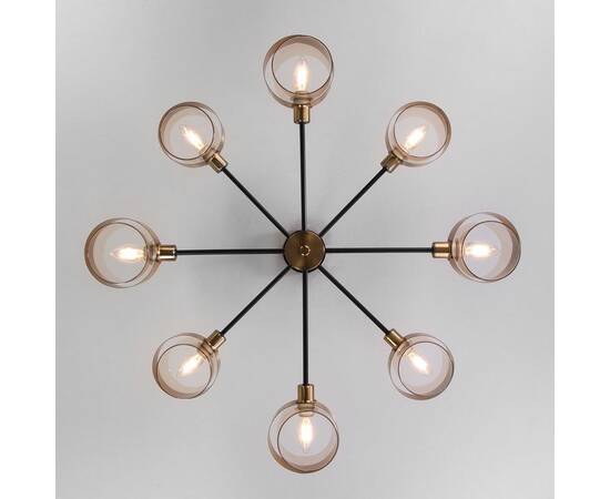 Потолочная люстра Eurosvet Arcada 70127/8 черный, изображение 4