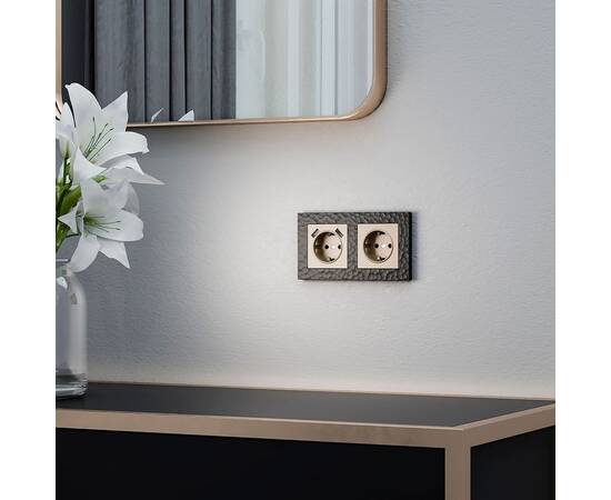 Накладка для розетки USB Werkel шампань W1179511 4690389157462, изображение 7