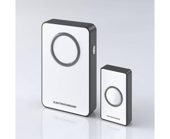Звонок беспроводной Elektrostandard DBQ27M WL белый/чёрный a055695