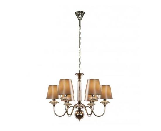 Подвесная люстра iLamp Rolling P2406-6 Nickel