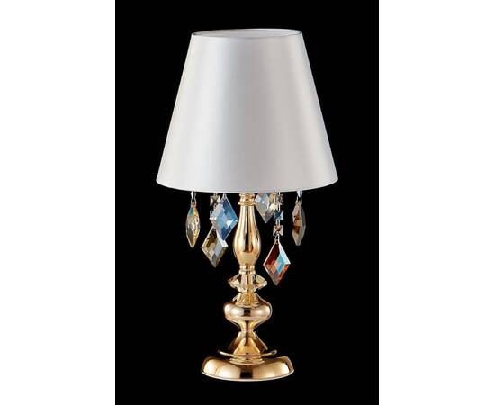 Настольная лампа Crystal Lux Mercedes LG1 Gold/Color, изображение 2