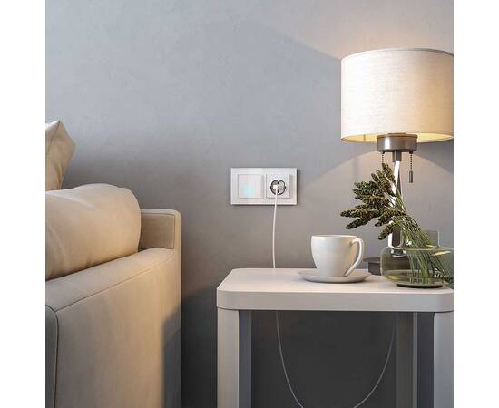 Розетка Wi-Fi  Werkel белый W1171601 4690389176067, изображение 4