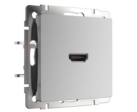 Розетка HDMI Werkel серебряный WL06-60-11 4690389110993