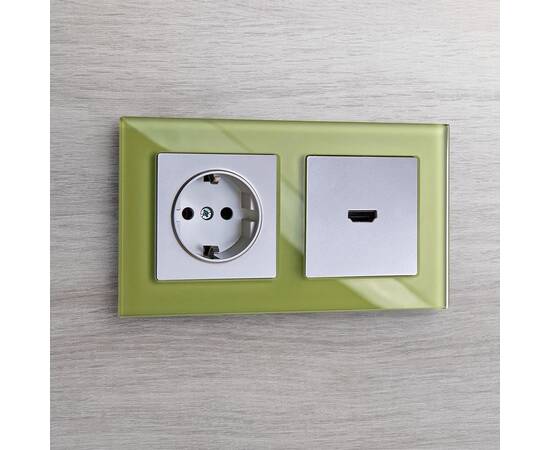 Розетка HDMI Werkel серебряный WL06-60-11 4690389110993, изображение 6