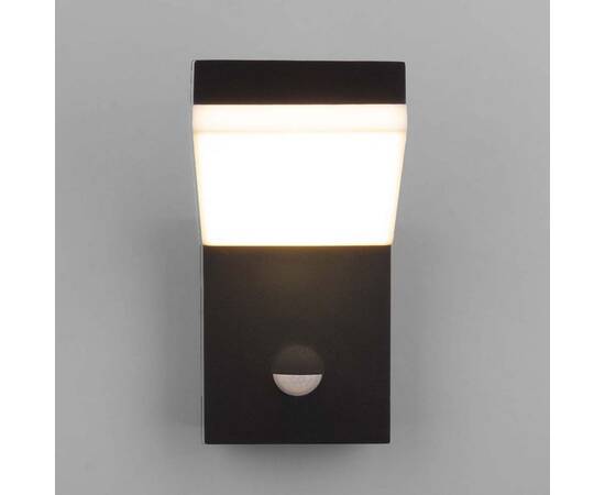 Уличный настенный светодиодный светильник Elektrostandard Sensor 1541 Techno Led черный a053946, изображение 4