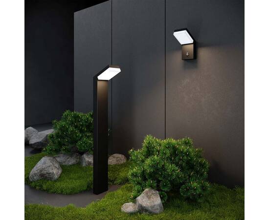 Уличный настенный светодиодный светильник Elektrostandard Sensor 1541 Techno Led черный a053946, изображение 5