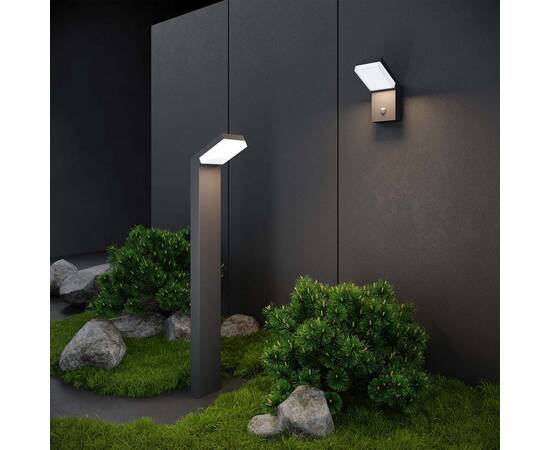 Уличный настенный светодиодный светильник Elektrostandard Sensor 1541 Techno Led серый a053947, изображение 5