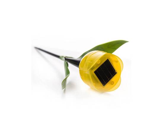 Светильник на солнечных батареях Uniel Promo USL-C-452/PT305 Yellow Tulip UL-00004277, изображение 3