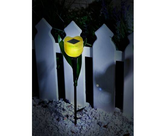 Светильник на солнечных батареях Uniel Promo USL-C-452/PT305 Yellow Tulip UL-00004277, изображение 5