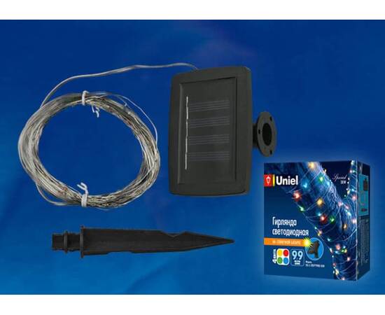 Гирлянда на солнечных батареях Uniel Роса USL-S-128/PT9900 Dew UL-00004672, изображение 5