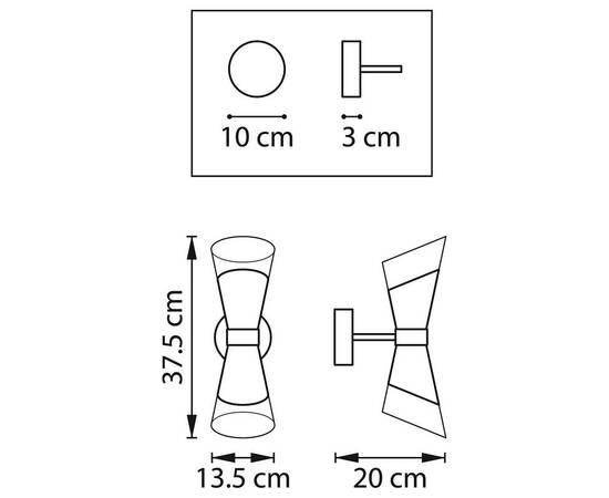 Бра Lightstar Strato 817624, изображение 3