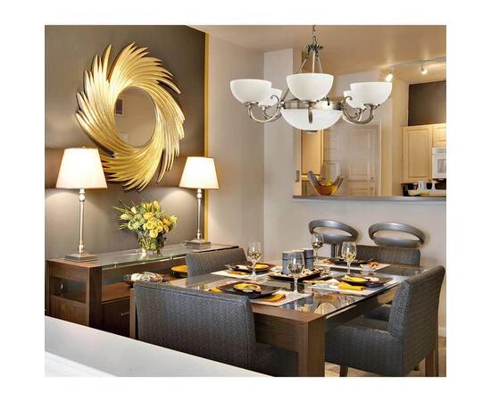 Подвесная люстра Arte Lamp Windsor White A3777LM-6-2AB, изображение 5