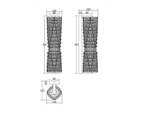 Настенный светодиодный светильник Maytoni Coil MOD125WL-L6CH3K, изображение 2