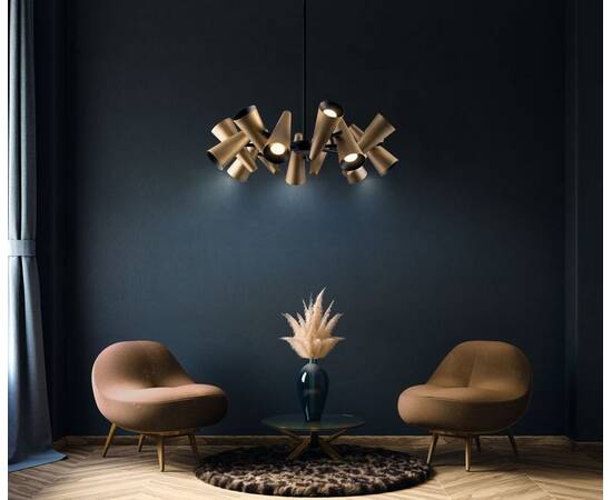 Подвесная люстра Maytoni Giro MOD095PL-14BS, изображение 4