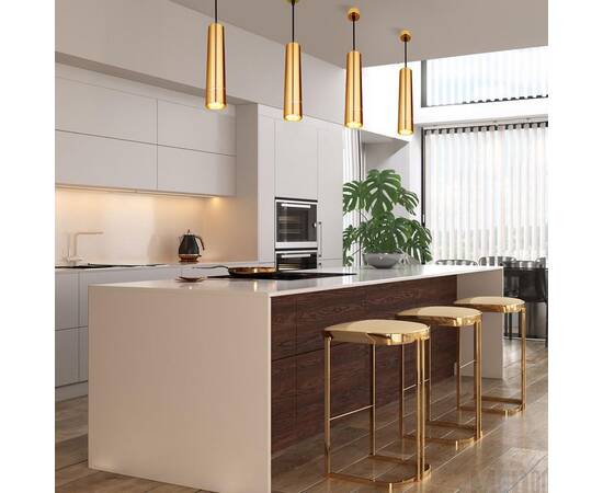 Подвесной светильник Eurosvet DLN107 GU10 золото, изображение 4