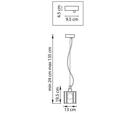 Подвесной светильник Lightstar Limpio 722013, изображение 2