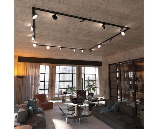 Трековый светодиодный светильник Elektrostandard Pila 85078/01 черный a056103, изображение 5