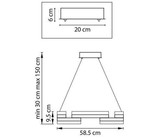 Подвесная светодиодная люстра Lightstar Rotonda 736323, изображение 6