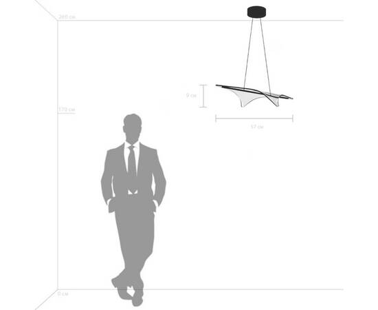 Подвесная светодиодная люстра Lightstar Varese 731303, изображение 2