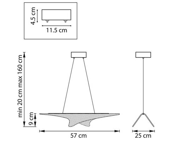 Подвесная светодиодная люстра Lightstar Varese 731303, изображение 6