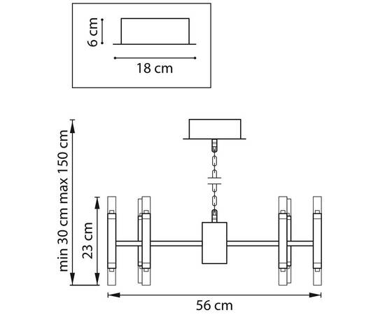 Подвесная светодиодная люстра Lightstar Iris 734247, изображение 6