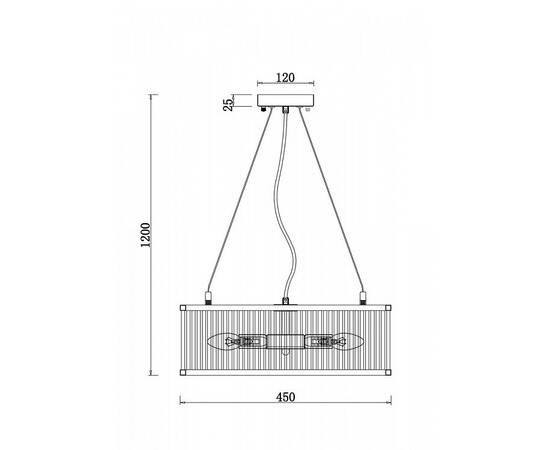 Подвесная люстра Freya Savoy FR5053PL-06N, изображение 2