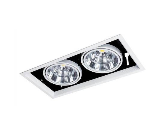 Встраиваемый светодиодный светильник Arte Lamp Merga A8450PL-2WH, изображение 6