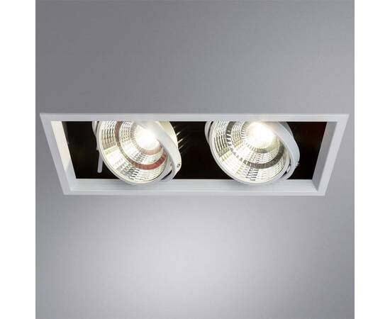 Встраиваемый светодиодный светильник Arte Lamp Merga A8450PL-2WH, изображение 7