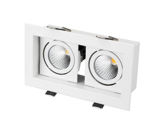 Встраиваемый светодиодный светильник Arlight CL-Kardan-S180x102-2x9W Day 024138