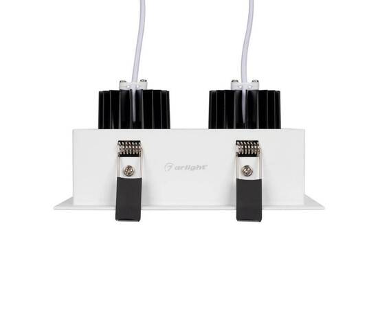 Встраиваемый светодиодный светильник Arlight CL-Kardan-S180x102-2x9W Day 024138, изображение 2