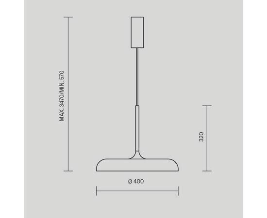 Подвесной светодиодный светильник Maytoni Gerhard MOD189PL-L18W3K1, изображение 2