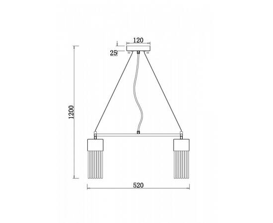 Подвесная люстра Freya Esala FR5050PL-05N, изображение 2