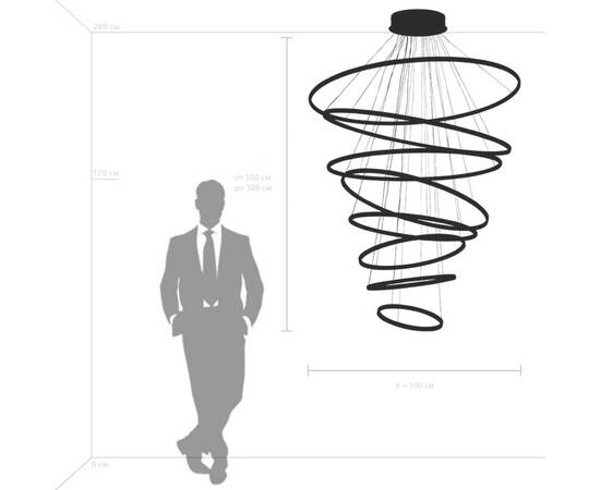 Подвесная светодиодная люстра Lightstar Rotonda 736483, изображение 2