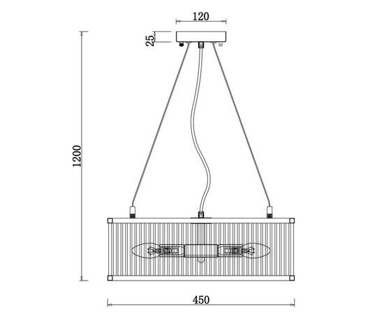 Подвесная люстра Freya Savoy FR5053PL-06BS, изображение 2