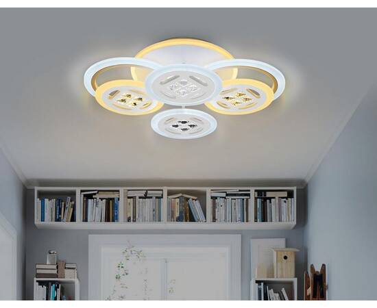 Потолочная светодиодная люстра Ambrella light Ice FA2951, изображение 7