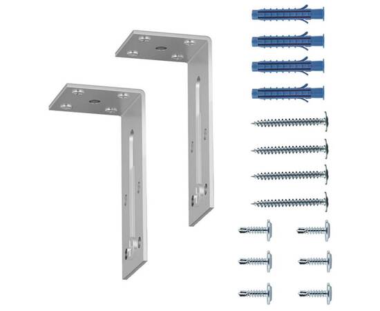 Уголок регулируемый для закладных профилей Denkirs TR3045 TR3045-AL