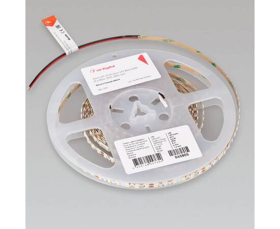 Светодиодная лента Arlight 9,6W/m 120LED/m 2835SMD теплый белый RZ-A120-6mm 24V 040805, изображение 5