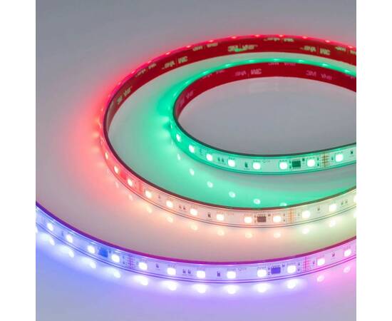Светодиодная лента герметичная Arlight 14W/m 60LED/m 5060SMD разноцветный 5М DMX-PFS-B60-12mm 24V 03, изображение 3