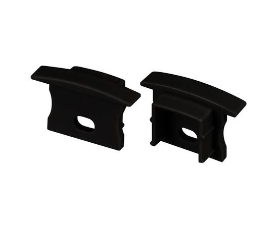 Заглушка Arlight 2 шт. LINE-2315-F с отверстием BLACK 044280