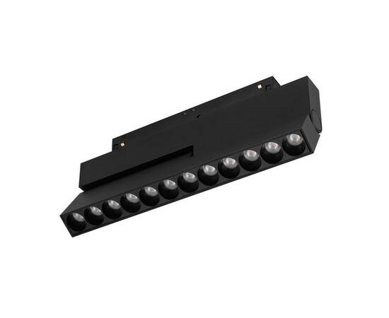 Трековый светодиодный светильник Arlight MAG-ORIENT-DOTS-FOLD-S230-12W Day4000-MIX (BK, 30 deg, 48V,