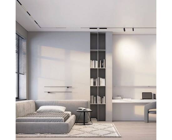 Трековый светодиодный светильник Arlight MAG-ORIENT-DOTS-L465-16W Day4000-MIX (BK, 24 deg, 48V, DALI, изображение 3