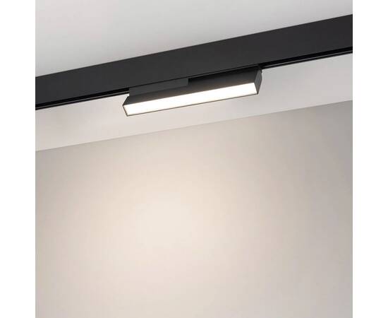 Трековый светодиодный светильник Arlight MAG-ORIENT-FLAT-FOLD-S230-12W Day4000-MIX (BK, 80 deg, 48V,, изображение 2