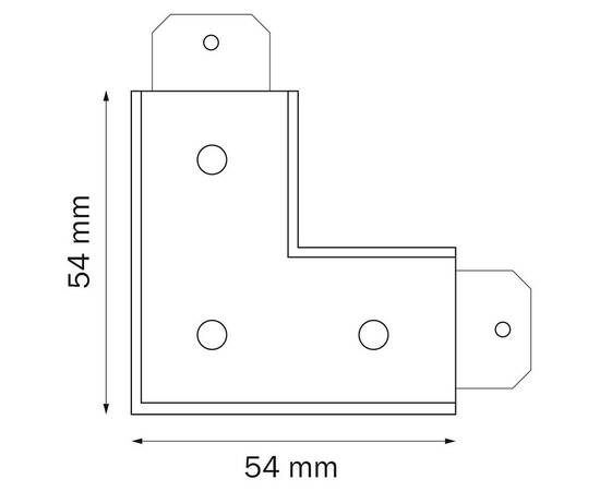 Соединитель L-образный для однофазного трека Lightstar Teta 505126, изображение 2