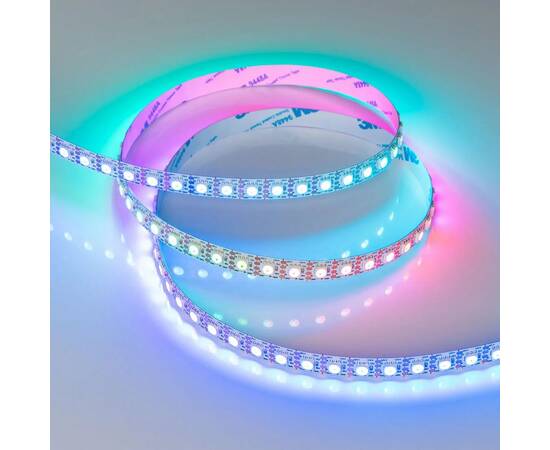 Светодиодная лента Arlight 13W/m 96LED/m 5060SMD разноцветный 5М SPI-B96-10mm 12V 037868, изображение 2