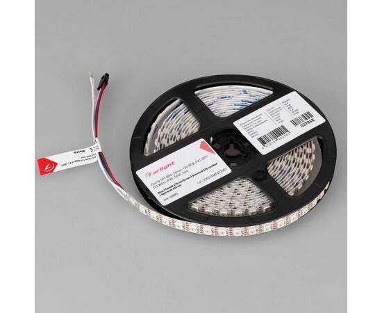 Светодиодная лента Arlight 13W/m 96LED/m 5060SMD разноцветный 5М SPI-B96-10mm 12V 037868, изображение 5