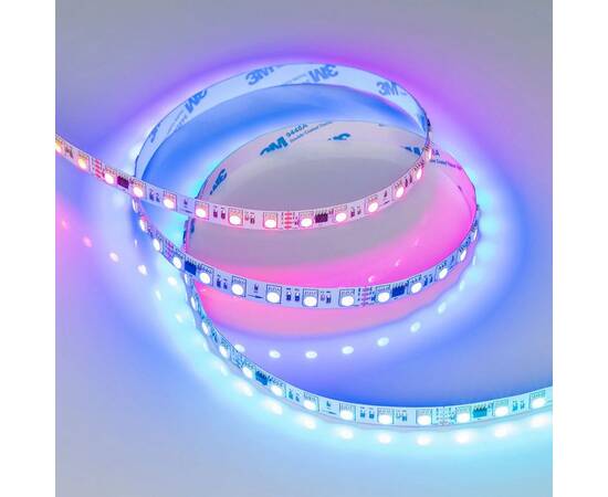 Светодиодная лента Arlight 16W/m 72LED/m 5060SMD разноцветный 5М DMX-B72-10mm 24V 037869, изображение 2