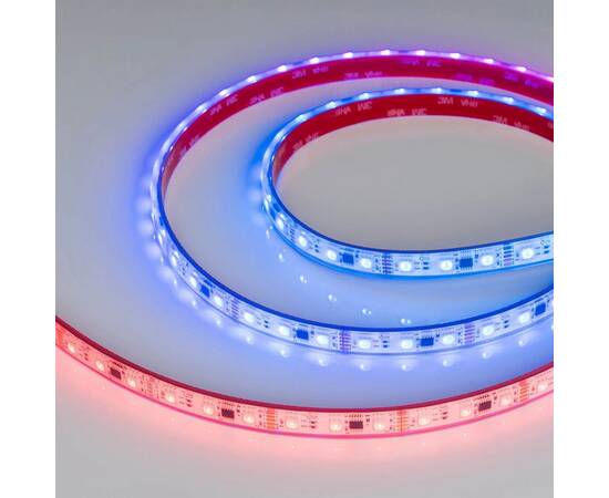 Светодиодная лента герметичная Arlight 14W/m 60LED/m 5060SMD разноцветный 5М DMX-PS-B60-12mm 12V 039, изображение 3