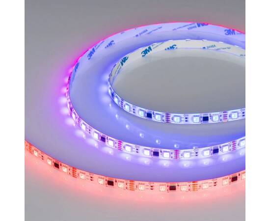 Светодиодная лента герметичная Arlight 14W/m 60LED/m 5060SMD разноцветный 5М DMX-SE-B60-10mm 12V 039, изображение 3