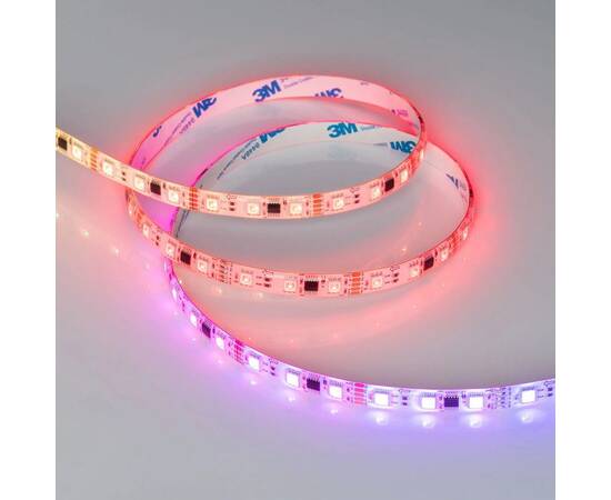 Светодиодная лента герметичная Arlight 14W/m 60LED/m 5060SMD разноцветный 5М DMX-SE-B60-10mm 12V 039, изображение 4